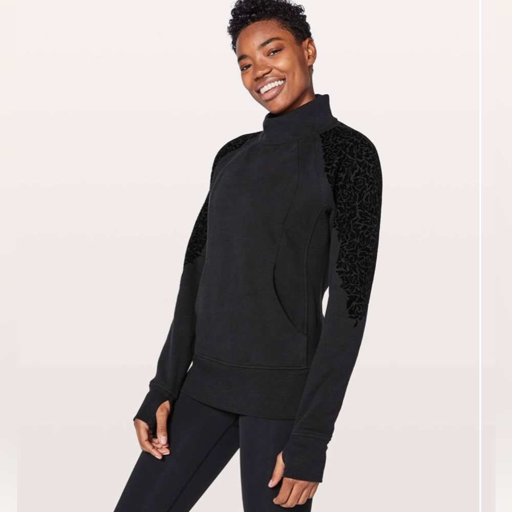 Lululemon Floral Flock Pullover